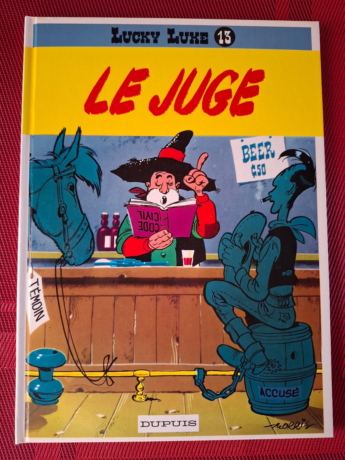 Lucky Luke - Tome  13 - Le Juge - 1987 - NEUF
