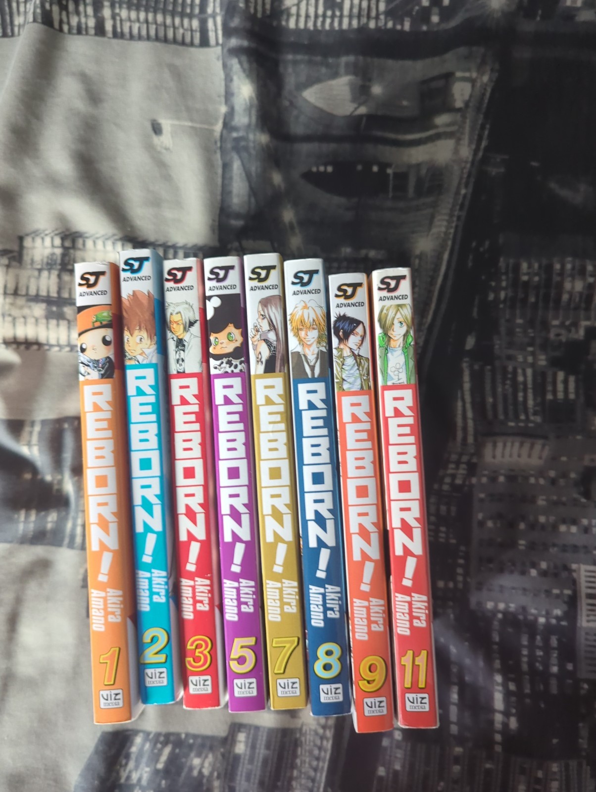 Reborn Vols 1-3, 5, 7-9, 11 English Manga