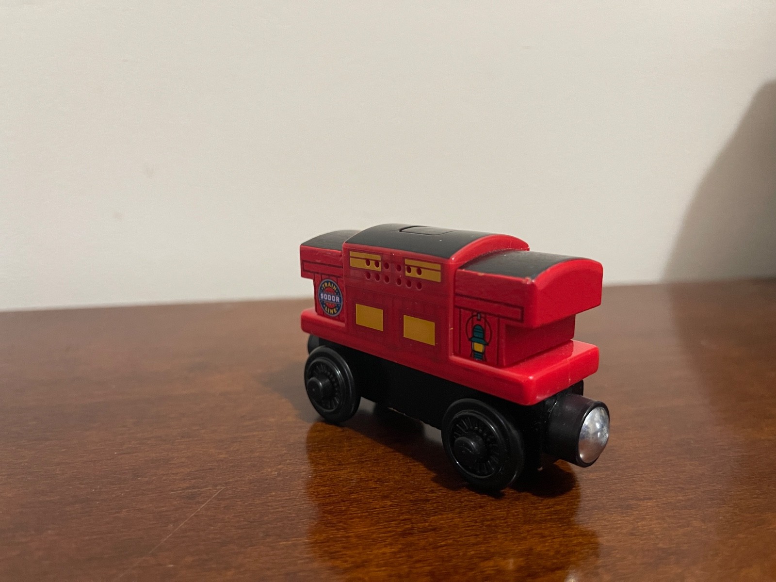 Thomas & Friends Ferrovia in Legno Linea Sodor Caboose Suoni Musicali Testato 2003 ✅