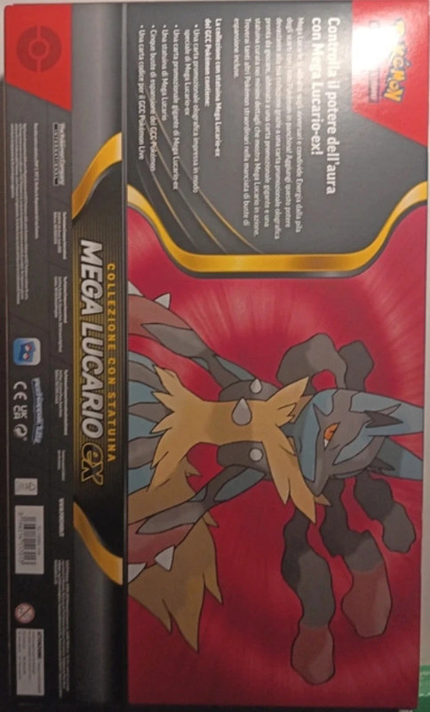 collezione mega lucario ex (sigillata)