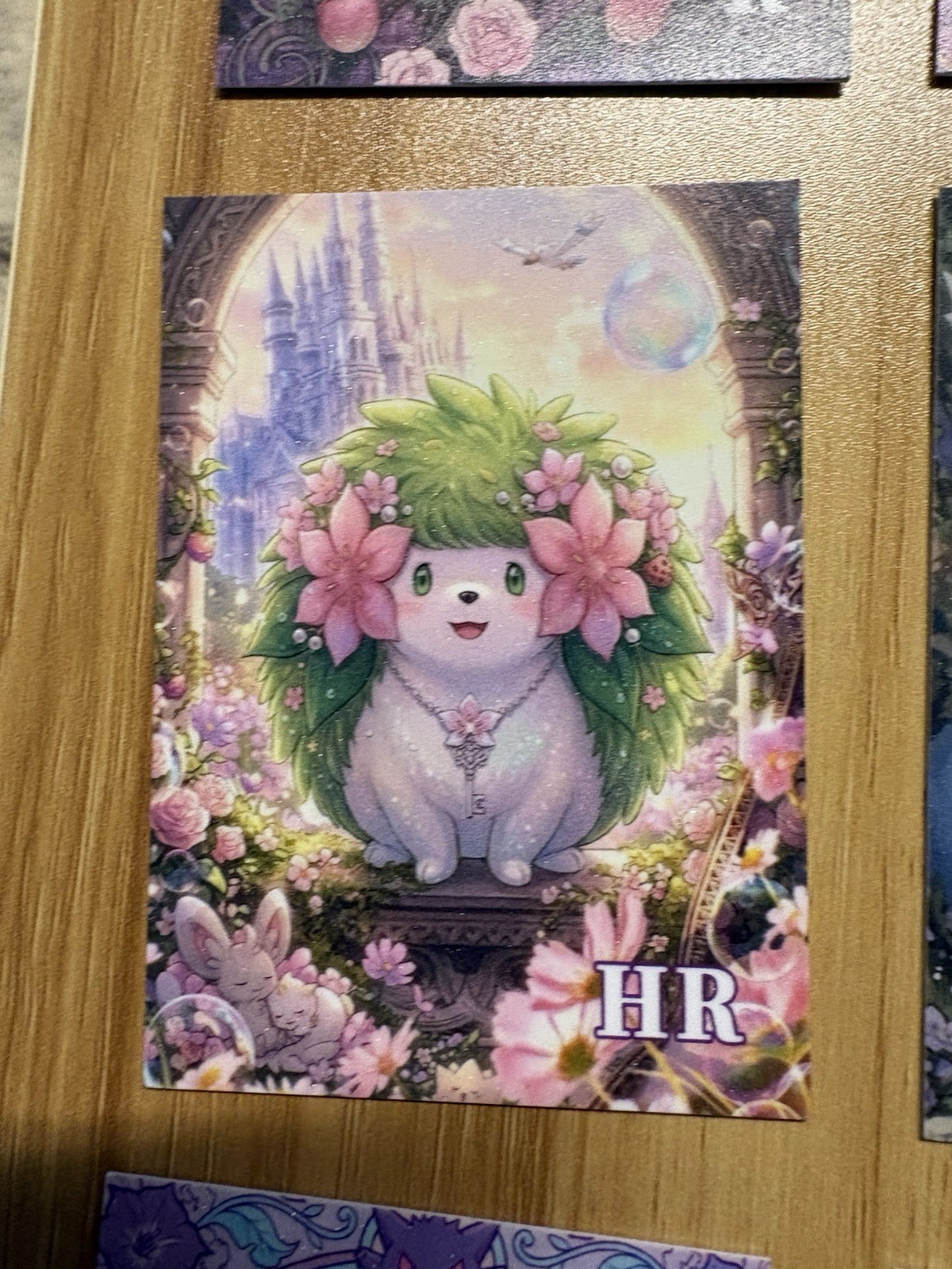 Shaymin  Renaissance Botanical Non TCG Pokemon Card