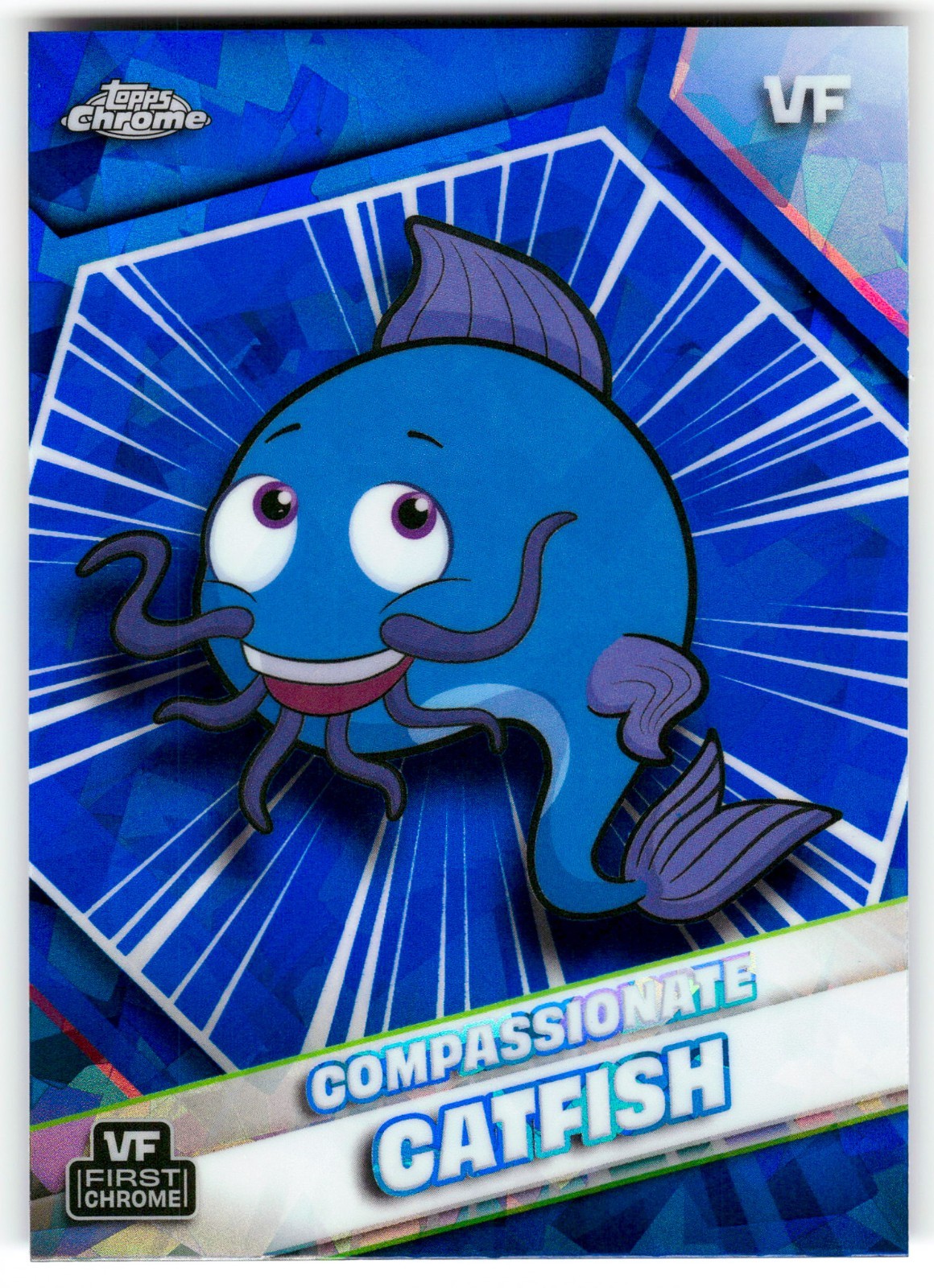 Compassionate Catfish VeeFriends 2026 Topps Chrome Sapphire Card