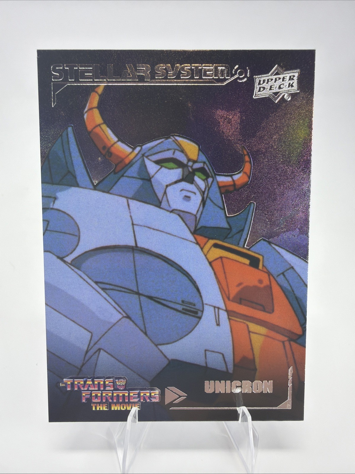 Transformers 40th Anniversary Stellar System Unicron (SS-8) 2026 Upper Deck Card