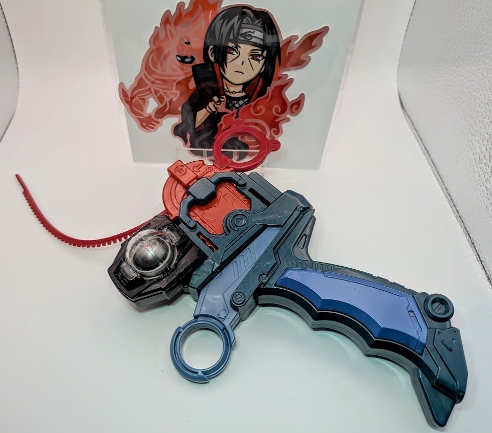 Lancia Beyblade con impugnatura personalizzata con bussola e Ripcord Metal Masters Launcher 2