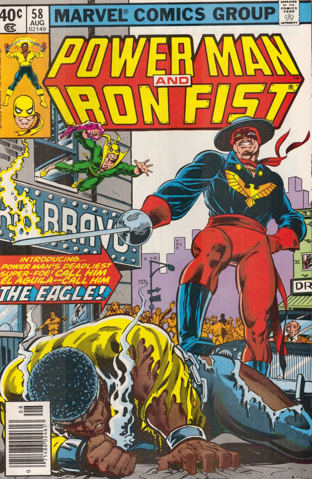 52715: MARVEL POWER MAN E PUGNO DI FERRO #58 grado VF