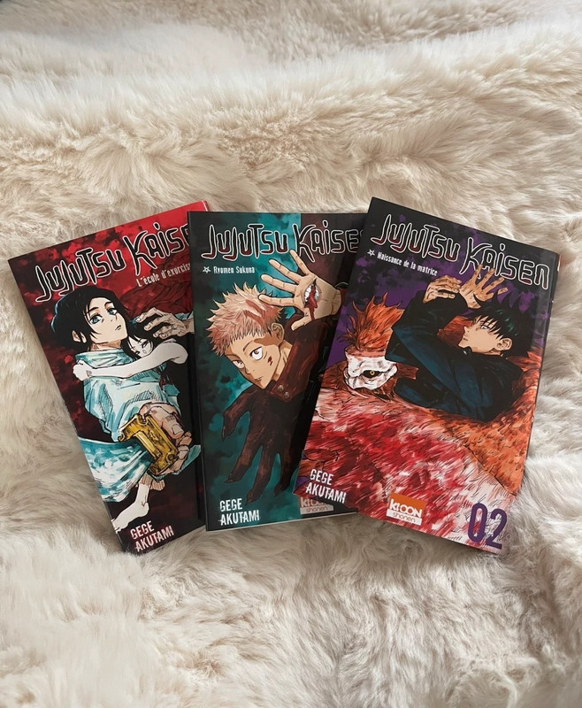 Lot manga jujutsu kaisen