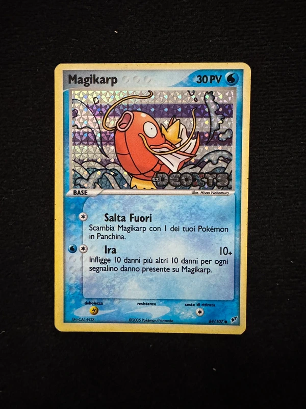 Magikarp  64/107 holo reverse