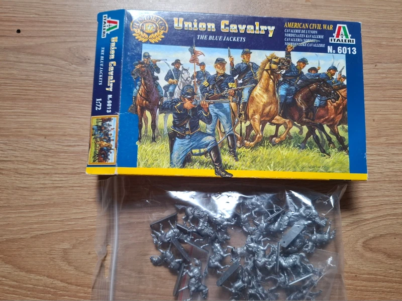 Italeri 1/72 Union cavalry - cavalerie nordiste
