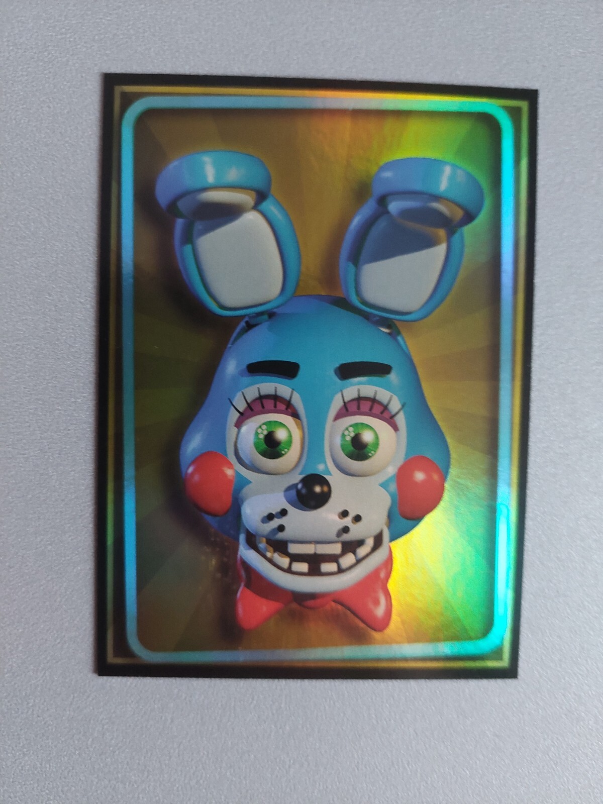 Five Nights at Freddy's - Toy Bonnie Head Holo Card - FNAF TCG - Mint 
