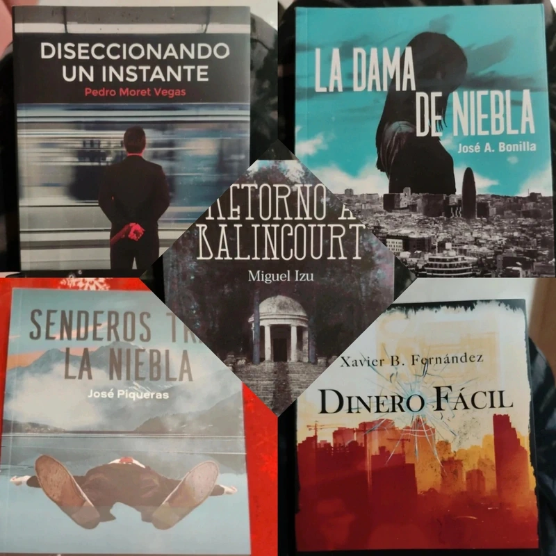 Pack 5 libros Novela Negra