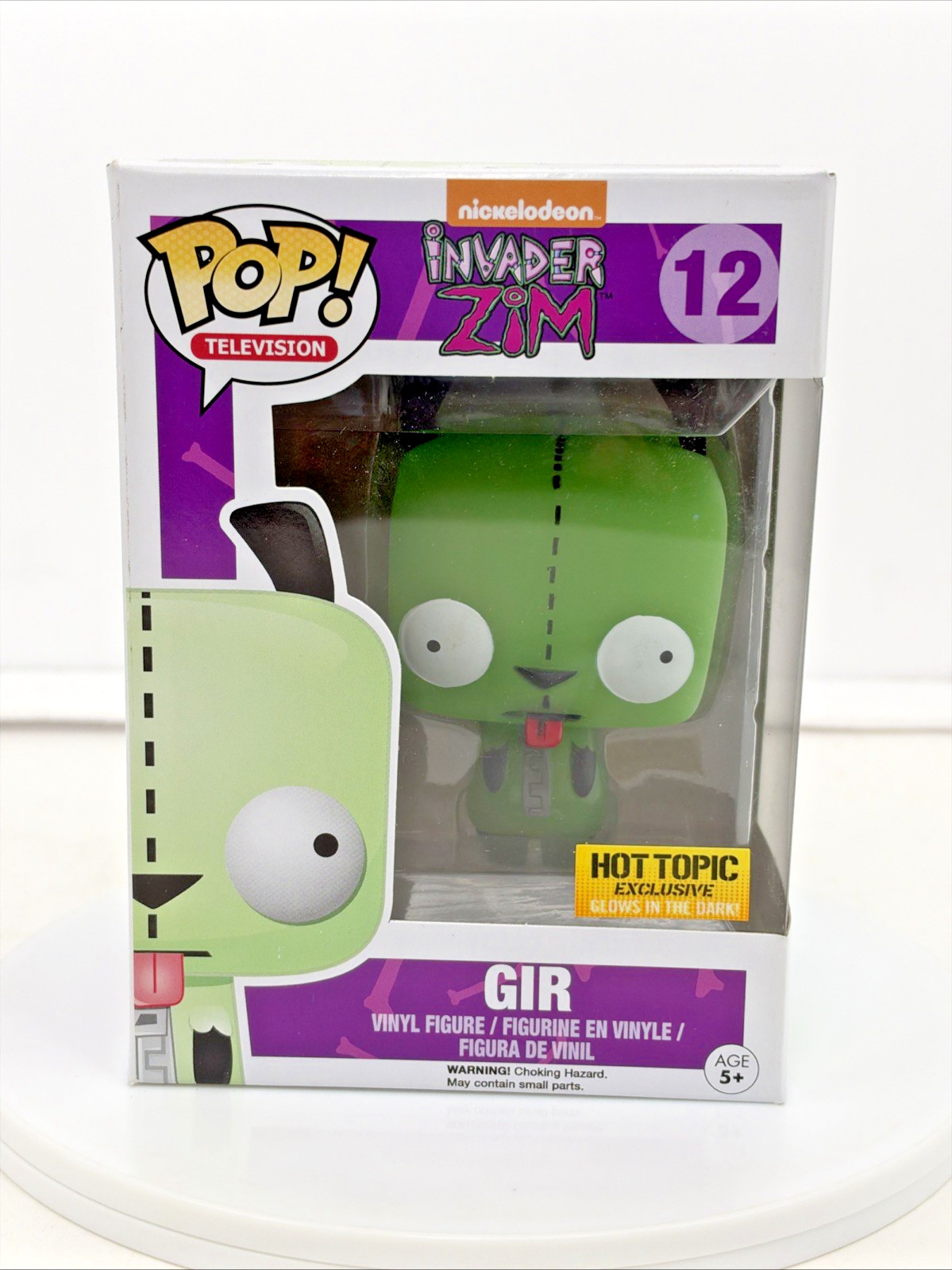 Funko Pop! Gir Invader Zim 12, Glow in the Dark, 2015 vinile esclusivo tema caldo
