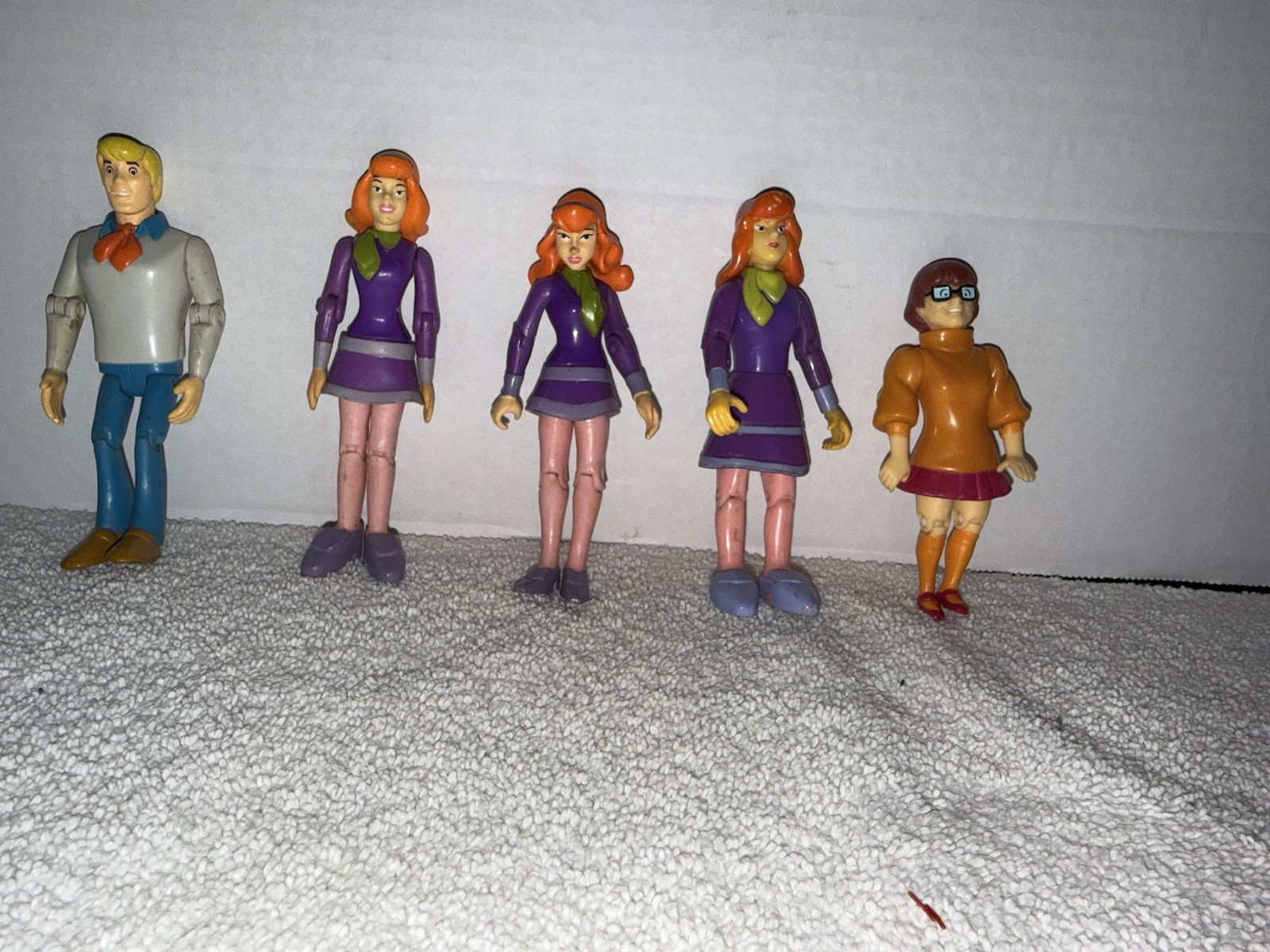 Action figure Hanna-Barbera Scooby-Doo con Fred Daphne e Velma vintage