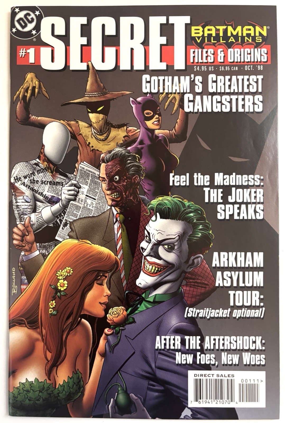 Batman Villains Secret Files #1 1998 DC Comics HIGH GRADE UNREAD NM