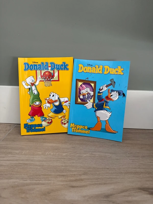 Donald Duck moppen trommel 2stuks