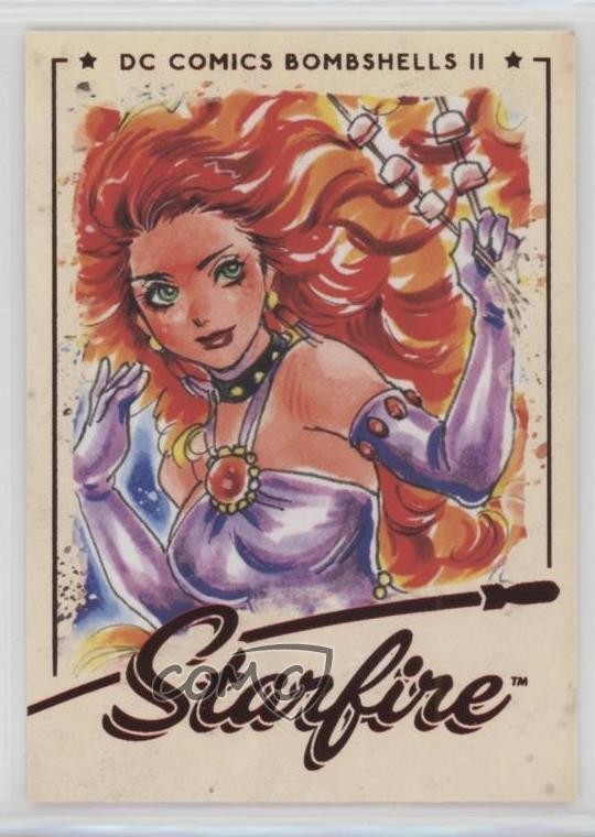 Cryptozoic DC Bombshells 2018 serie II Starfire #40 d8k