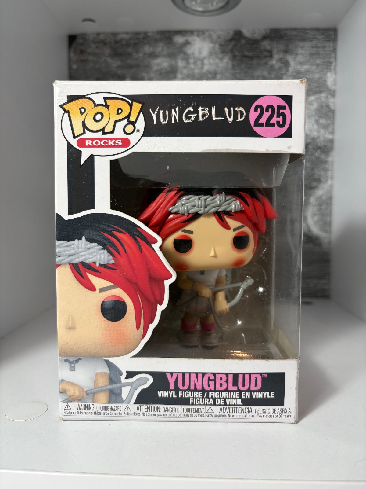 Funko Pop Rocks Yungblud #225 Figura in vinile con scatola