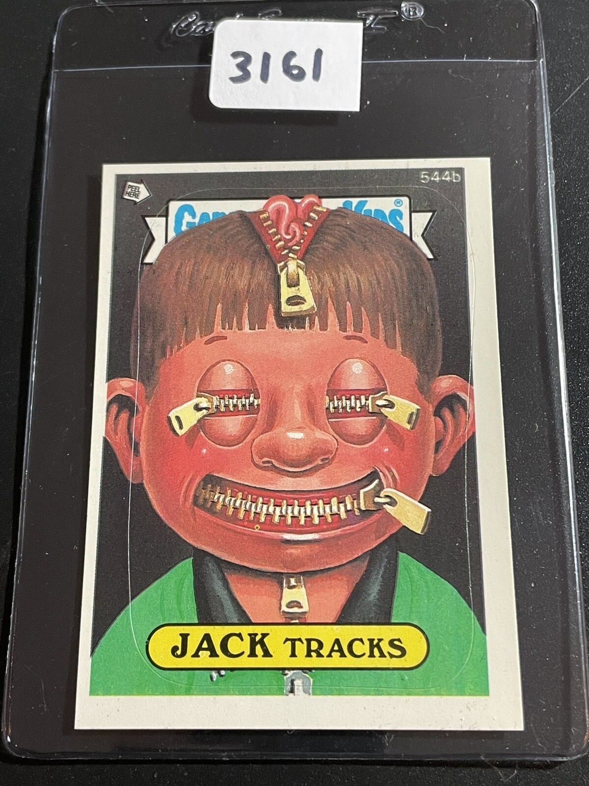 1988 Topps Garbage Pail Kids GPK Card Series 14 OS14 544b Jack Tracks NrMINT