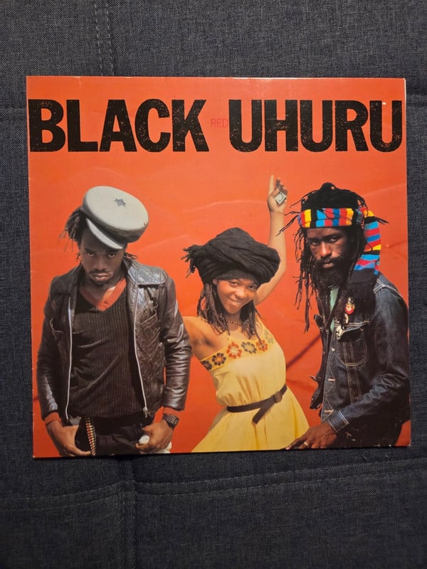 Black Uhuru - Red, Vinyl Album inklusive Sponji Reggae, top Zustand