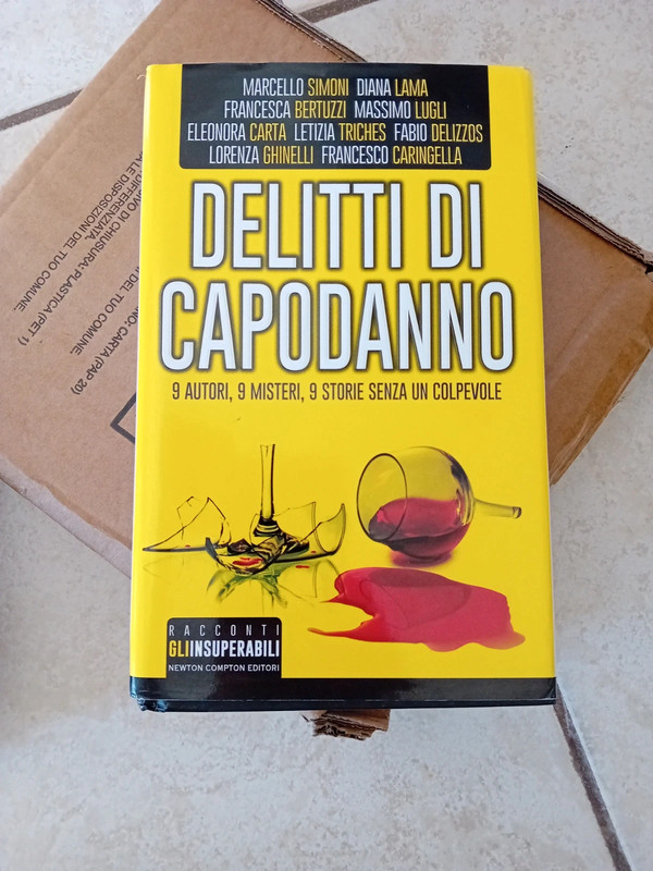 Libro "Delitti di Capodanno" - Gli insuperabili- Lugli, Caringella