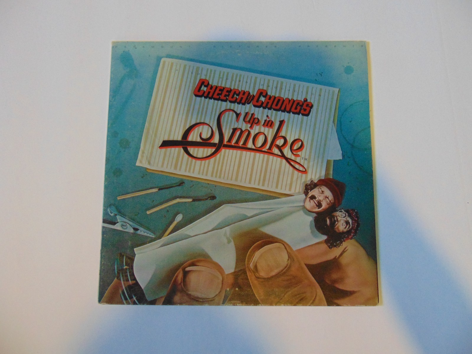 Vinyl Record LP Cheech and Chong's Up in Smoke VG