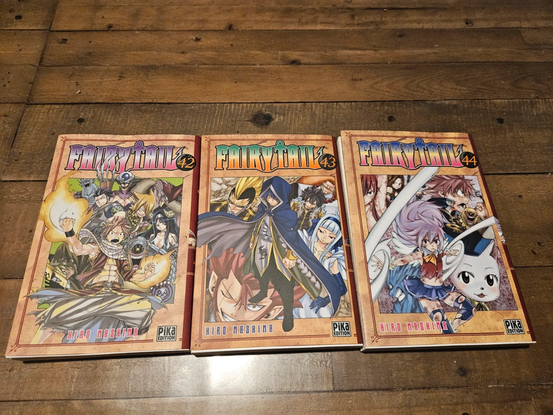 Mangas - fairy tail- 42, 43, 44