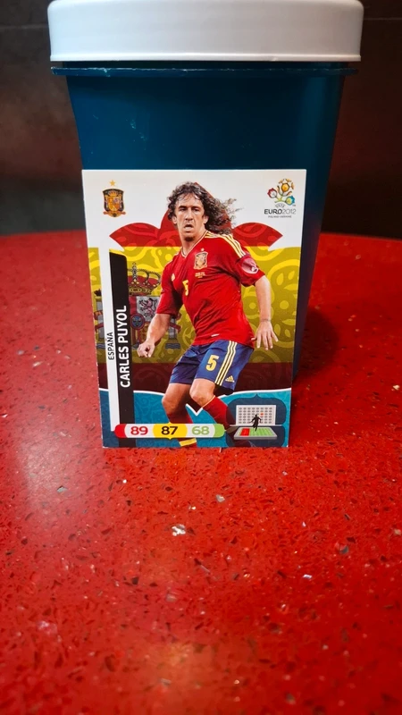 Carlos Puyol eurocopa 2012 adrenalyn