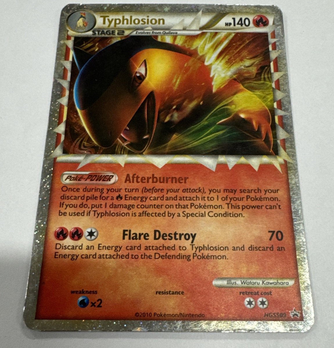 Typhlosion Prime HGSS09 HGSS Holo Promo - Pokemon TCG (Inglese) 140 HP