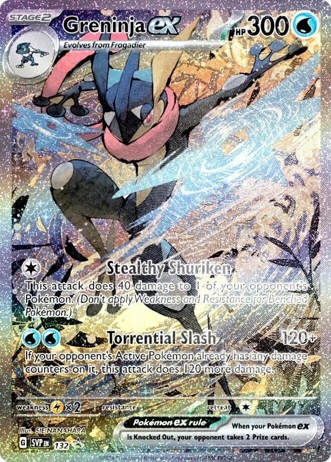Greninja ex - 132 [SV: Scarlet & Violet Promo Cards] 132 NM Holofoil