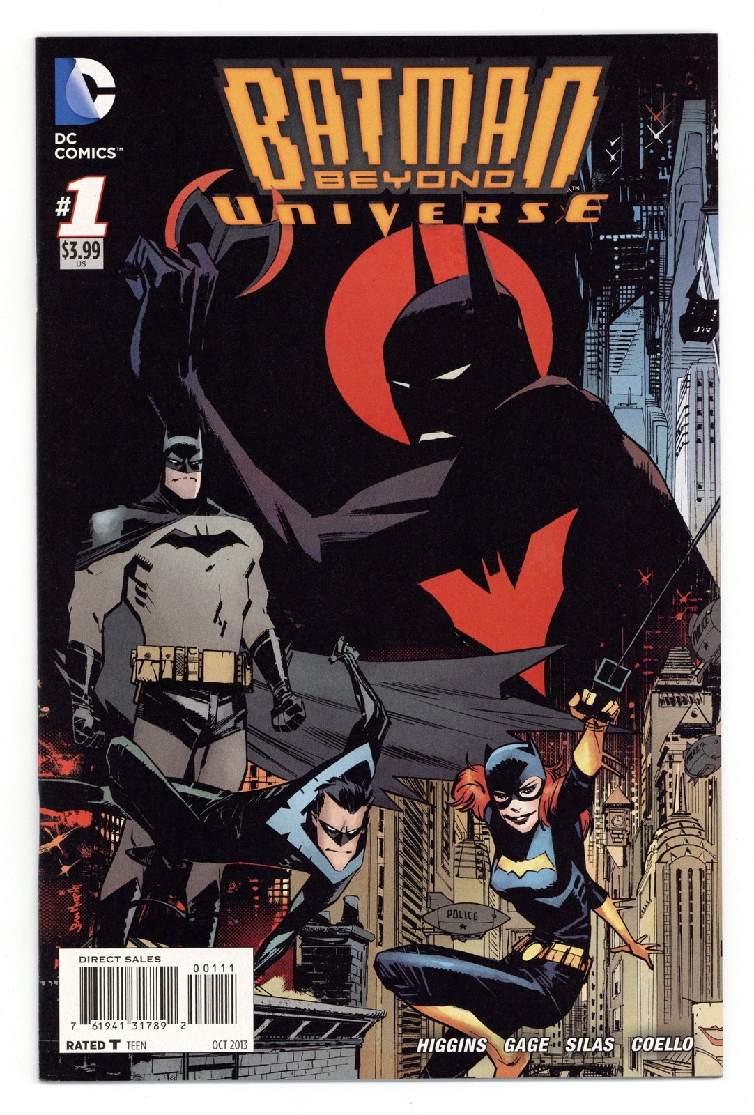 Batman Beyond Universe 1A VF/NM 9.0 2013