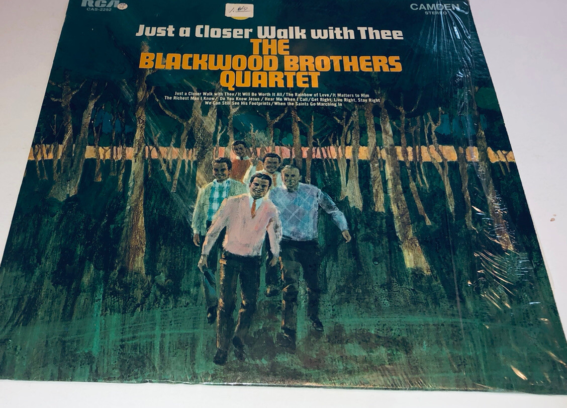 Blackwood Brothers Just A Closer Walk With Thee Southern Gospel Sealed LP 05