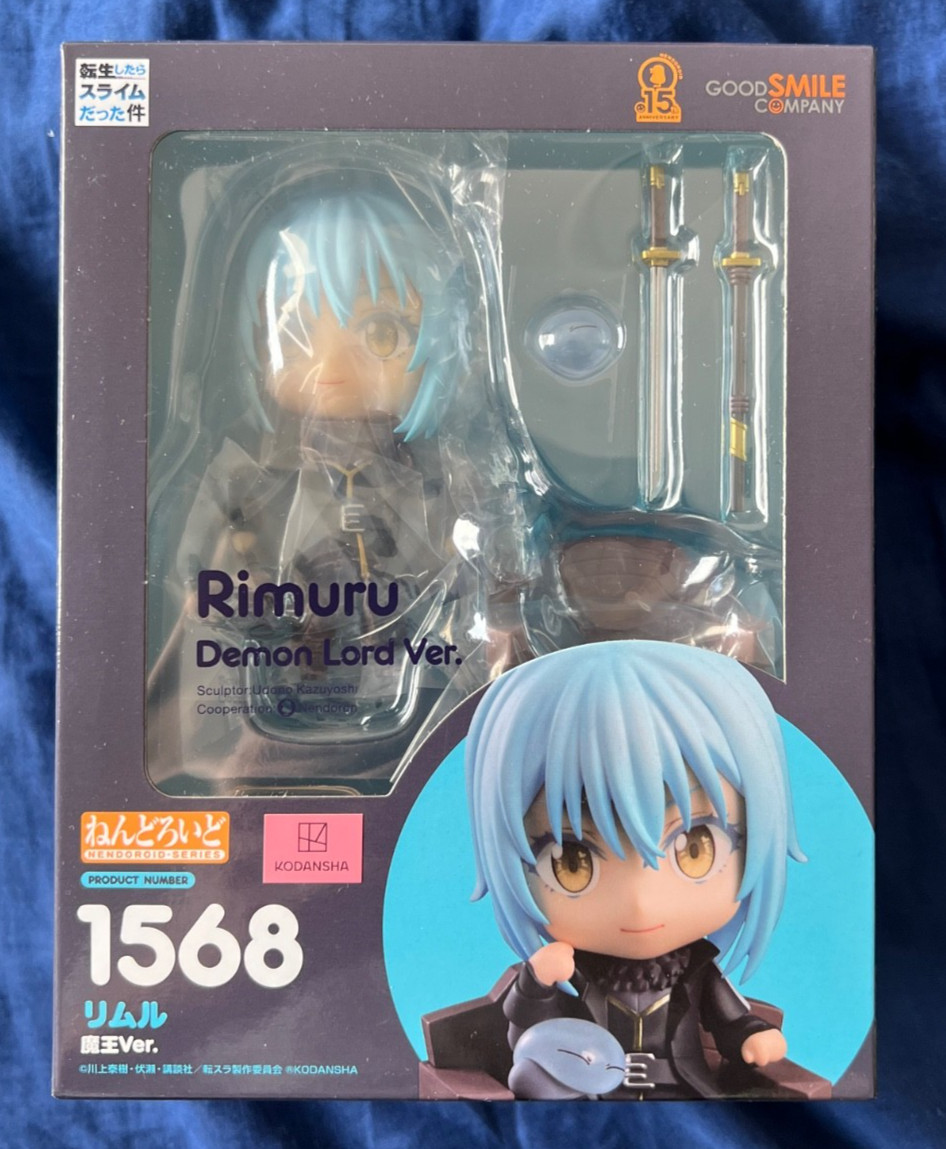 Personaggio anime Nendoroid 1568 Rimuru Demon Lord versione Good Smile Company NUOVO IMBALLO ORIGINALE