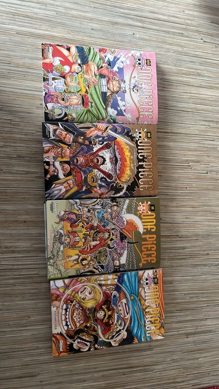 One Piece Tomes 109, 110, 111 et 112 - Neufs