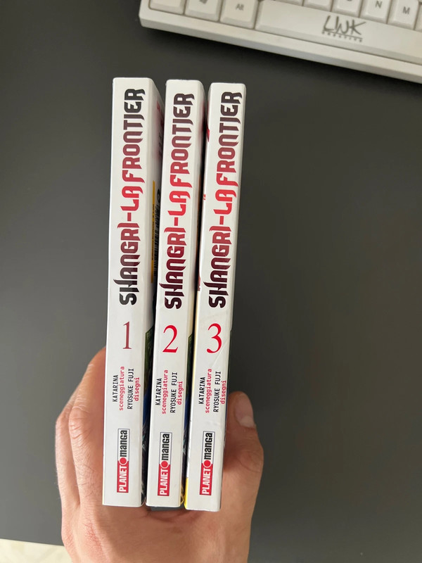 Lotto Manga Shangri-La Frontier (Volumi 1-3) - Planet Manga