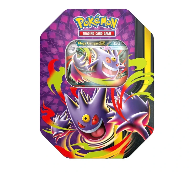 Pokémon Scatola da Collezione Tin Mega Chiarodiluna - Mega Gengar-ex (Italiano)