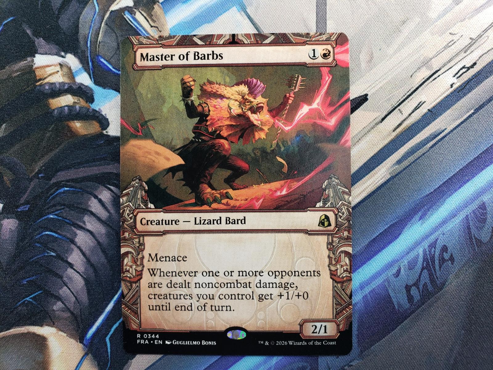 Master of Barbs (Vetrina) 344 Rara Realtà Frattura Magic: The Gathering quasi nuovo