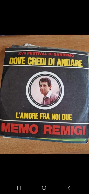 Memo Remigi - Dove Credi Di Andare