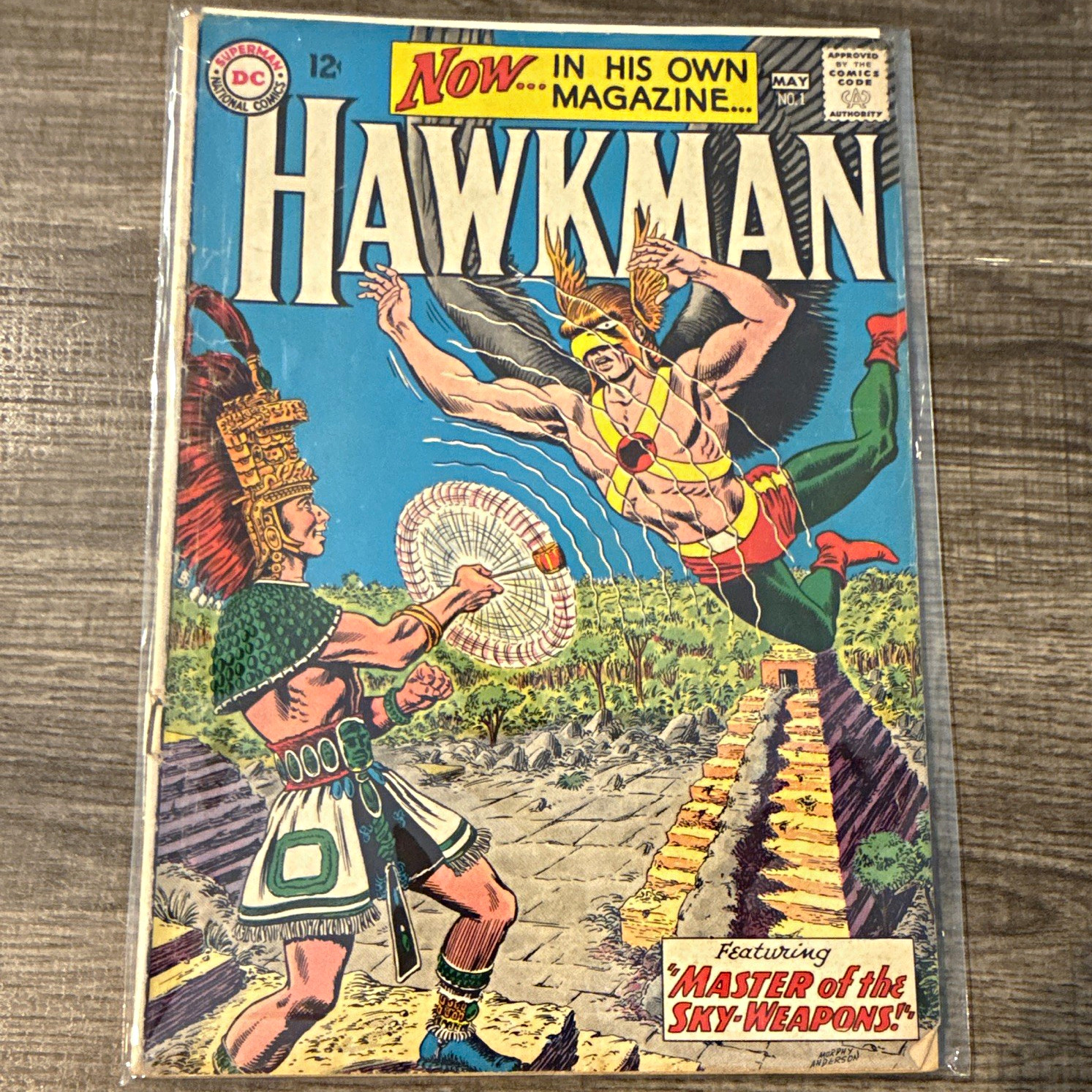 DC Comics Hawkman #1 (May 1964) Silver Age Gardner Fox "Master of the Sky"