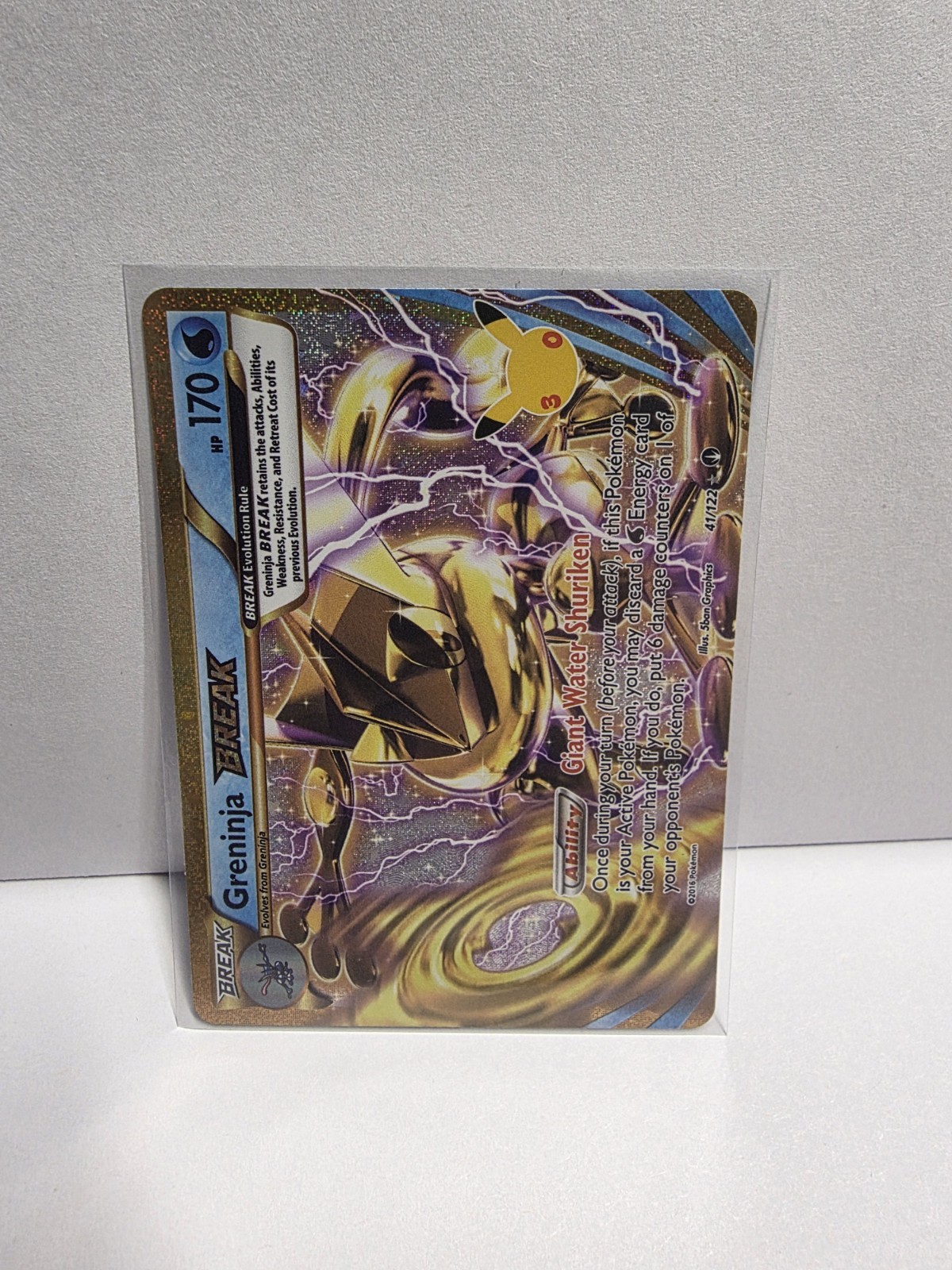 Greninja BREAK 41/122 Holo Classic Collection NM 28999 PACK FRESH