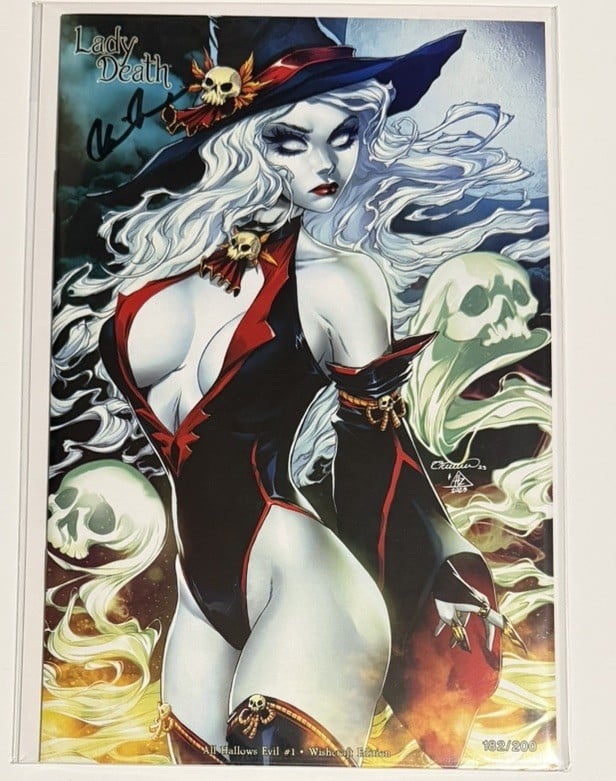 Lady Death Collette Turner All Hallows Evil #1 Wishcraft Edition LE200