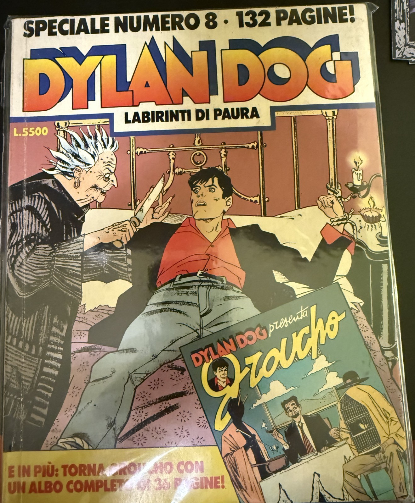 Dylan Dog Speciale n. 8 Labirinti di paura + Groucho L’uomo con la bombetta