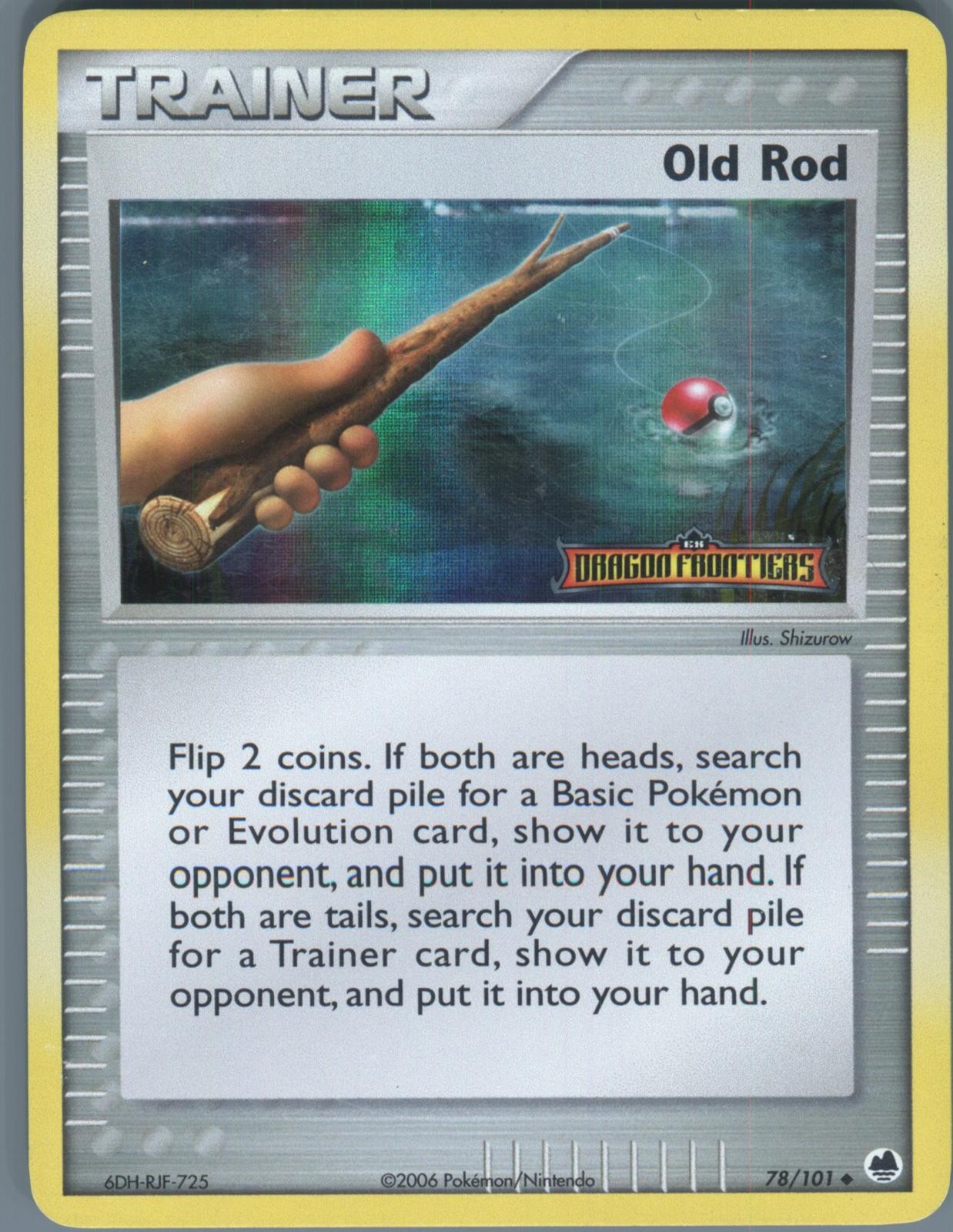 Vecchia Asta 78/101 Non Comune Dragon Frontiers Pokemon Reverse Holo Leggermente Giocato
