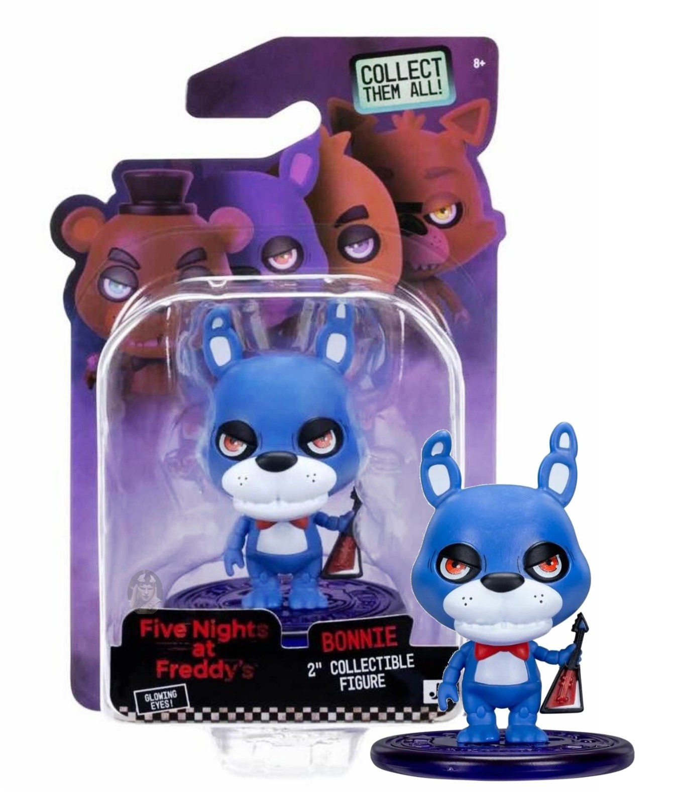 Figurina da collezione Five Nights at Freddy's Bonnie 2" nuova in confezione