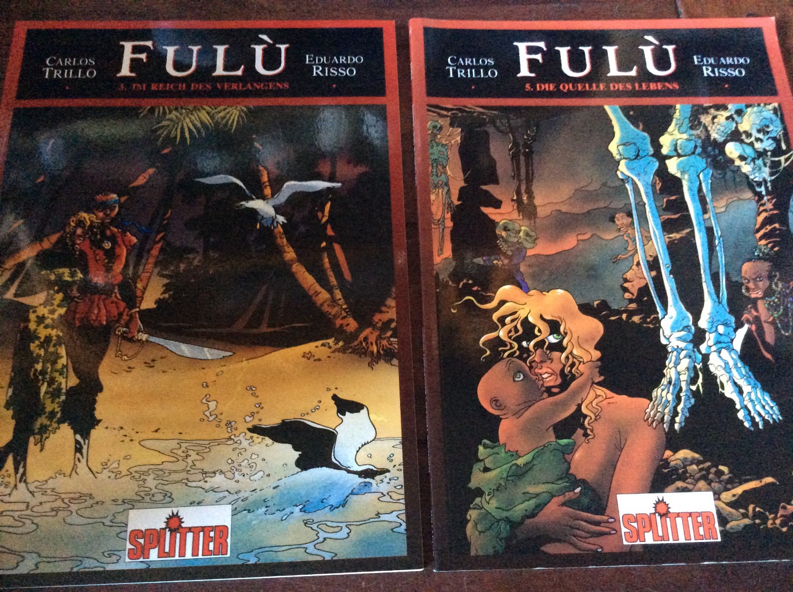 Fulu Volume 3 5 [2x FUMETTO SPLITTER] Nel Regno del Desiderio Fonte della Vita FULÙ