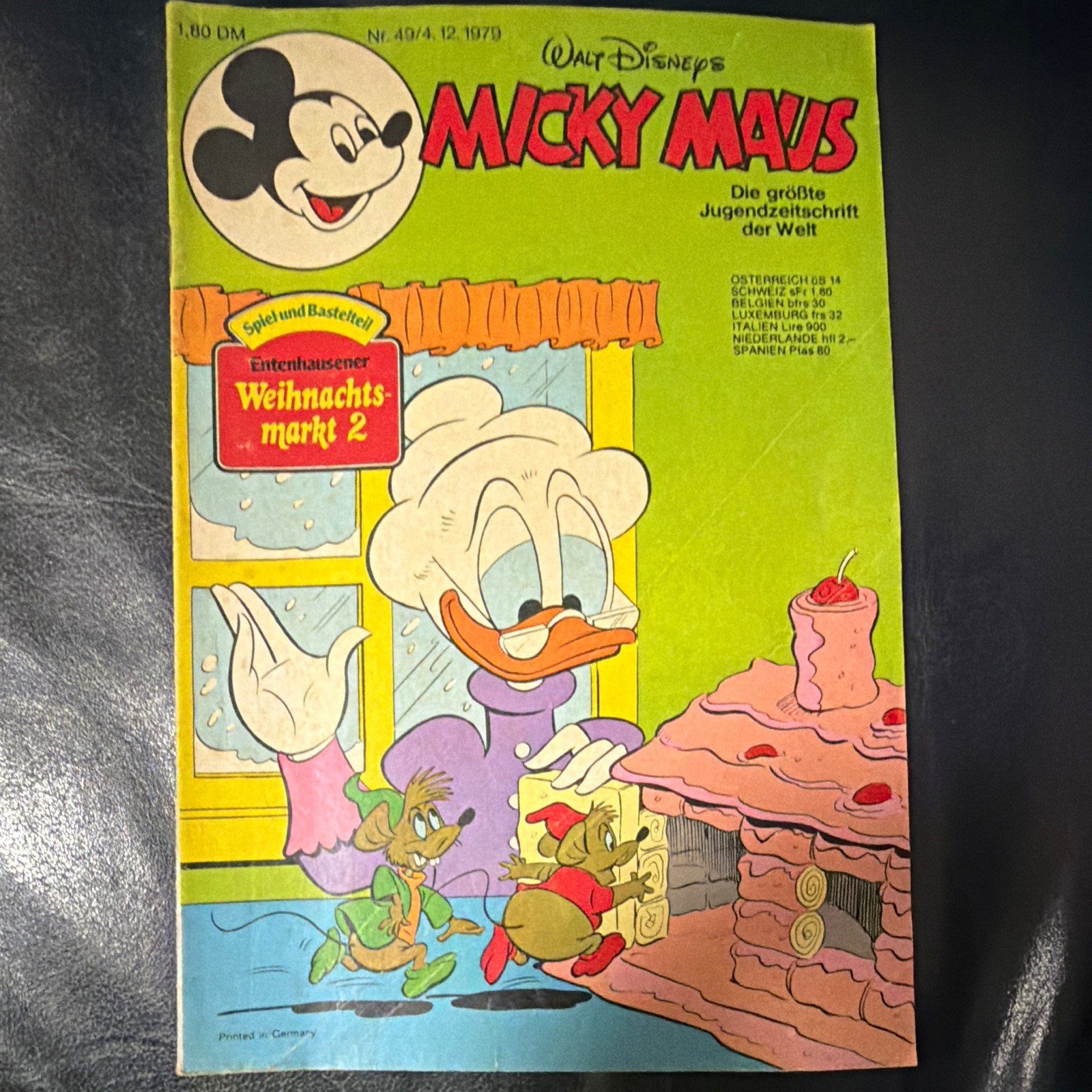 Ehapa Topolino n.40 (1979) Fumetto Fumetto Anatra Mercatino di Natale 2