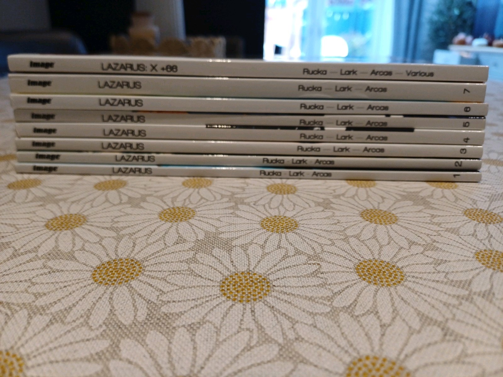 Lazarus Graphic Novel Set 1-7 + X+66  8 books Total