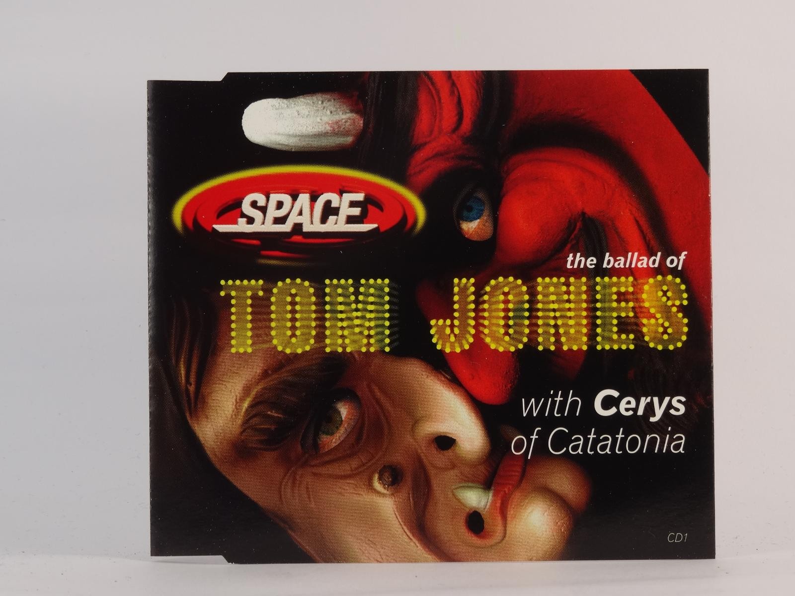 SPACE THE BALLAD OF TOME JONES (G62) 4 Track CD Single including Picture Sleeve 