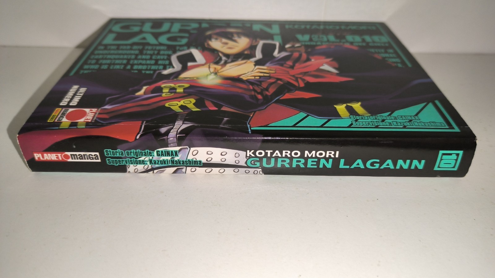 GURREN LAGANN N.10 PLANET MANGA LO SFONDAMENTO DEI CIELI KOTARO MORI