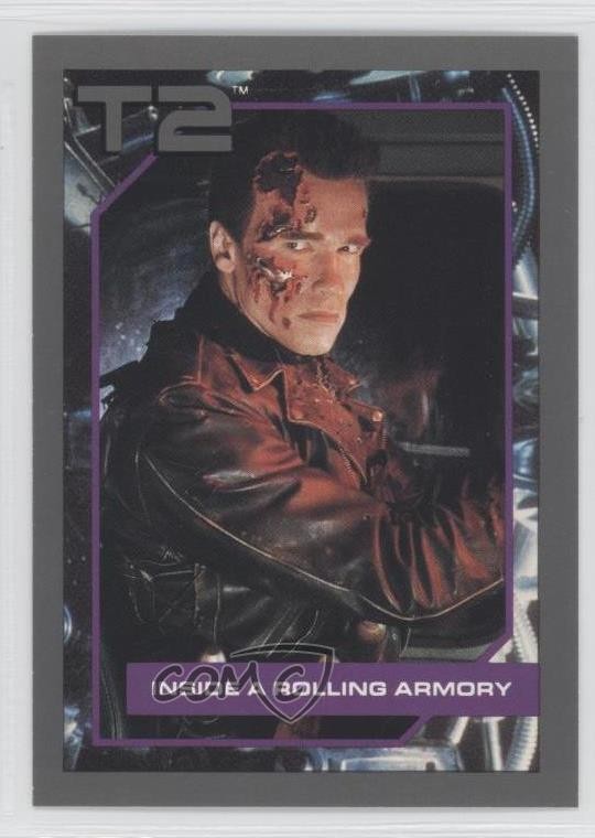 1991 Impel Terminator 2: Il giorno del giudizio dentro un'armeria rotante #93 0s5