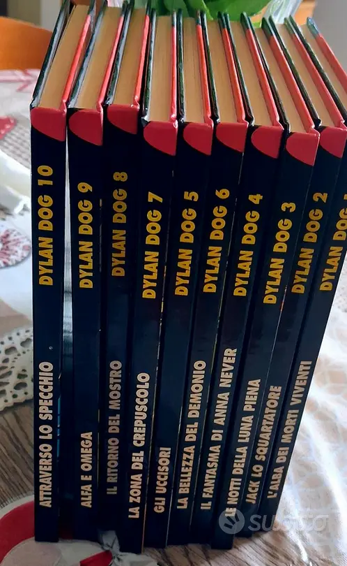 Lotto Fumetti Dylan Dog Book (1-10)  Super Bookook