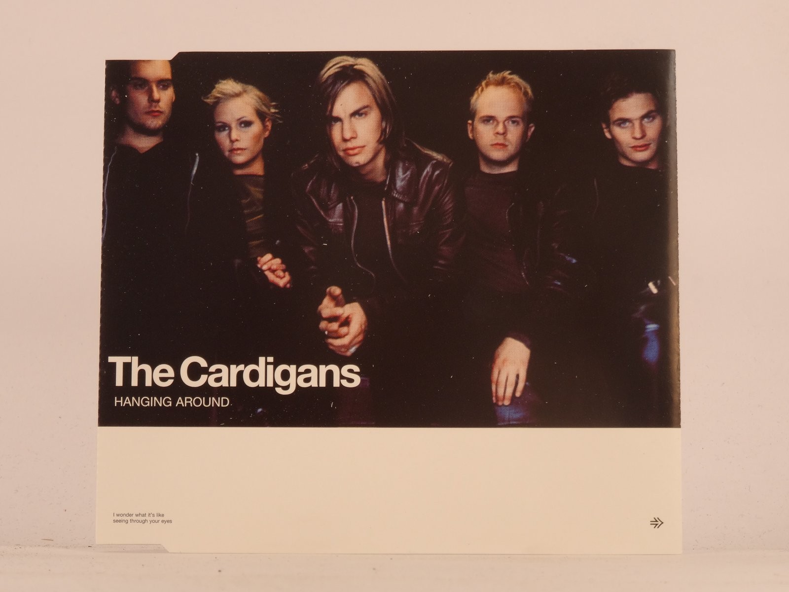 THE CARDIGANS HANGING AROUND (K98) 3 Track CD Single plus Picture Sleeve STOCKHO